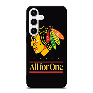 CHICAGO BLACKHAWKS ALL FOR ONE Samsung Galaxy S24 Case Cover