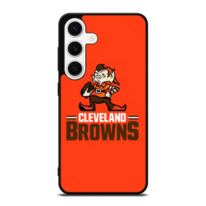 CLEVELAND BROWNS ICON Samsung Galaxy S24 Case Cover CLEVELAND BROWNS ICON Samsung Galaxy S24 Case Cover
