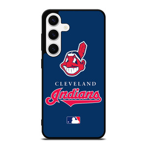 CLEVELAND INDIANS MLB TEAM Samsung Galaxy S24 Case Cover CLEVELAND INDIANS MLB TEAM Samsung Galaxy S24 Case Cover