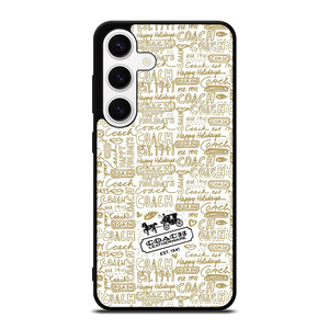 COACH NEW YORK COLLAGE Samsung Galaxy S24 Case Cover
