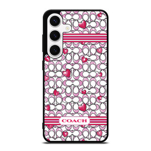 COACH NEW YORK LOVE Samsung Galaxy S24 Case Cover COACH NEW YORK LOVE Samsung Galaxy S24 Case Cover