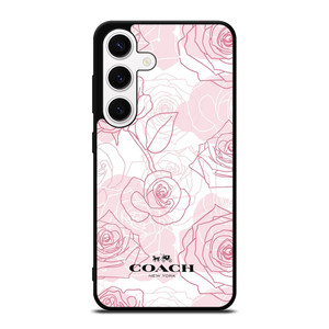 COACH ROSES Samsung Galaxy S24 Case Cover COACH ROSES Samsung Galaxy S24 Case Cover