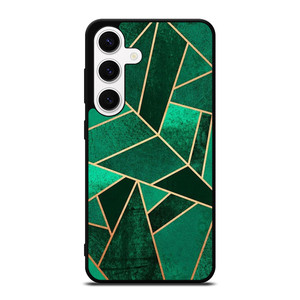 EMERALD AND COPPER GEOMETRIC PATTERN Samsung Galaxy S24 Case Cover EMERALD AND COPPER GEOMETRIC PATTERN Samsung Galaxy S24 Case Cover