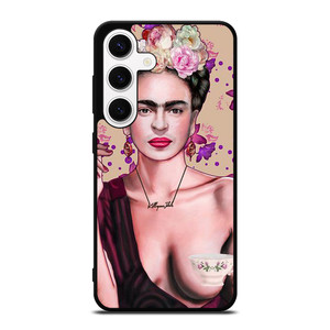 FRIDA KAHLO ART FACE Samsung Galaxy S24 Case Cover FRIDA KAHLO ART FACE Samsung Galaxy S24 Case Cover
