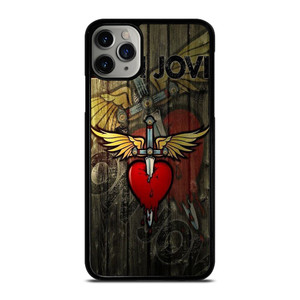 BON JOVI WOODEN LOGO iPhone 11 Pro Max Case Cover