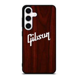GIBSON GUITAR WOODEN LOGO Samsung Galaxy S24 Case Cover GIBSON GUITAR WOODEN LOGO Samsung Galaxy S24 Case Cover