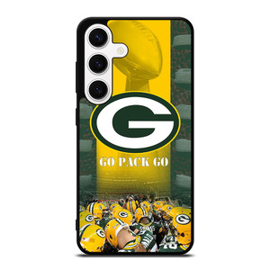 GREEN BAY PACKERS GO PACK GO Samsung Galaxy S24 Case Cover GREEN BAY PACKERS GO PACK GO Samsung Galaxy S24 Case Cover