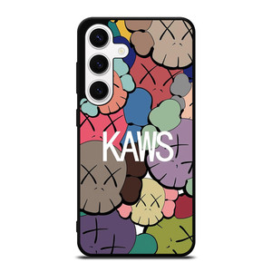 KAWS ICON FASHION FACES Samsung Galaxy S24 Case Cover KAWS ICON FASHION FACES Samsung Galaxy S24 Case Cover