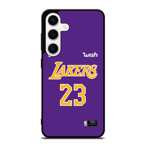 LA LAKERS LEBRON JAMES JERSEY Samsung Galaxy S24 Case Cover LA LAKERS LEBRON JAMES JERSEY Samsung Galaxy S24 Case Cover