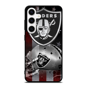 LAS VEGAS RAIDERS HELMET USA FLAG Samsung Galaxy S24 Case Cover