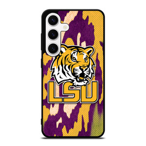 LSU TIGERS FOOTBALL HALFTONE Samsung Galaxy S24 Case Cover