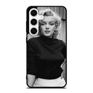 MARILYN MONROE BLACK WHITE Samsung Galaxy S24 Case Cover