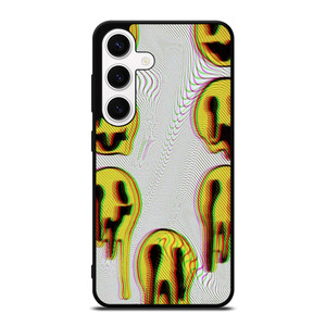 MELTED SMILEY FACE Samsung Galaxy S24 Case Cover MELTED SMILEY FACE Samsung Galaxy S24 Case Cover