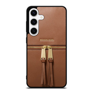 MICHAEL KORS MK LOGO BACKPACK BAG BROWN Samsung Galaxy S24 Case Cover MICHAEL KORS MK LOGO BACKPACK BAG BROWN Samsung Galaxy S24 Case Cover