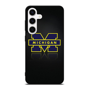 MICHIGAN WOLVERINES METAL LOGO Samsung Galaxy S24 Case Cover MICHIGAN WOLVERINES METAL LOGO Samsung Galaxy S24 Case Cover