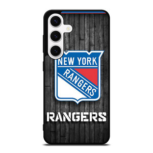 NEW YORK RANGERS WOODEN LOGO Samsung Galaxy S24 Case Cover