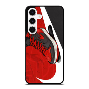 NIKE AIR JORDAN SHOES RED Samsung Galaxy S24 Case Cover