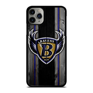 BALTIMORE RAVENS WOODEN LOGO iPhone 11 Pro Max Case Cover