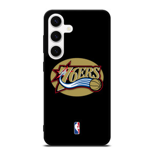 PHILADELPHIA 76ERS NBA GOLD LOGO Samsung Galaxy S24 Case Cover
