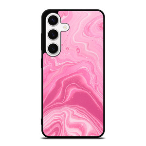PINK LIQUID TEXTURES Samsung Galaxy S24 Case Cover