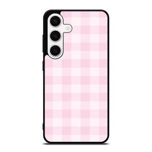 PINK PLAID PATTERN Samsung Galaxy S24 Case Cover PINK PLAID PATTERN Samsung Galaxy S24 Case Cover