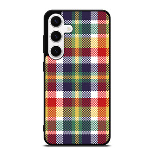 PIXELIZED TARTAN PATTERN Samsung Galaxy S24 Case Cover PIXELIZED TARTAN PATTERN Samsung Galaxy S24 Case Cover