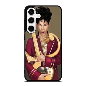 PRINCE PURPLE IN MEMORIAM AND GUITAR Samsung Galaxy S24 Case Cover PRINCE PURPLE IN MEMORIAM AND GUITAR Samsung Galaxy S24 Case Cover