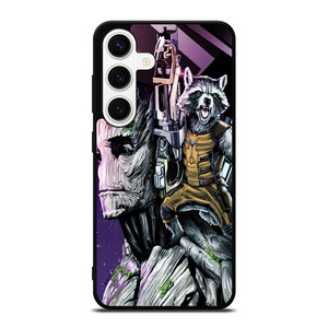 ROCKET RACCOON AND GROOT MARVEL Samsung Galaxy S24 Case Cover