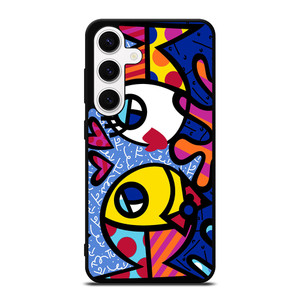 ROMERO BRITTO FISH LOVE Samsung Galaxy S24 Case Cover ROMERO BRITTO FISH LOVE Samsung Galaxy S24 Case Cover