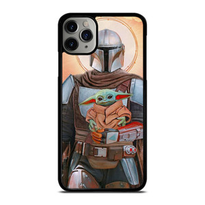 BABY YODA AND THE MANDALORIAN STAR WARS iPhone 11 Pro Max Case Cover BABY YODA AND THE MANDALORIAN STAR WARS iPhone 11 Pro Max Case Cover