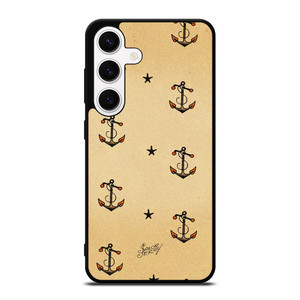SAILOR JERRY ANCHOR PATTERN Samsung Galaxy S24 Case Cover SAILOR JERRY ANCHOR PATTERN Samsung Galaxy S24 Case Cover