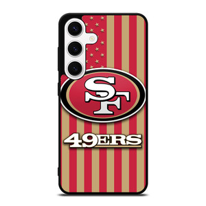 SAN FRANCISCO 49ERS AMERICAN FLAG Samsung Galaxy S24 Case Cover