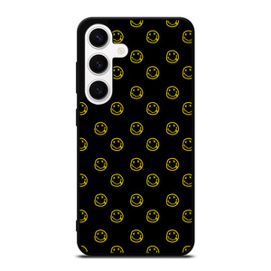 SMILEY FACE NIRVANA PATTERN Samsung Galaxy S24 Case Cover