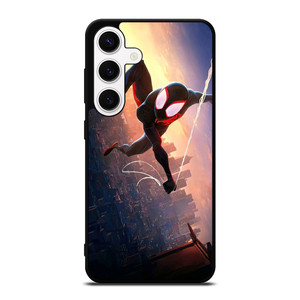 SPIDERMAN MILES MORALES ACROSS SPIDER-VERSE SWING Samsung Galaxy S24 Case Cover