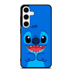 STITCH BLUE CARTOON CHARACTER Samsung Galaxy S24 Case Cover STITCH BLUE CARTOON CHARACTER Samsung Galaxy S24 Case Cover
