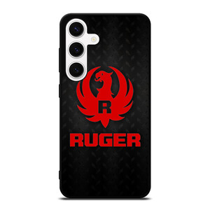 STURM RUGER FIREARM RED METAL Samsung Galaxy S24 Case Cover STURM RUGER FIREARM RED METAL Samsung Galaxy S24 Case Cover