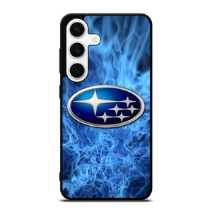 SUBARU BLUE FIRE LOGO Samsung Galaxy S24 Case Cover