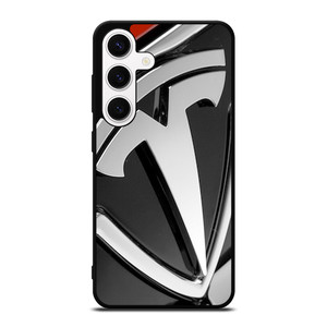 TESLA MOTOR EMBLEM LOGO Samsung Galaxy S24 Case Cover