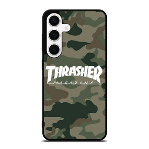 THRASHER SKATEBOARD MAGAZINE CAMO Samsung Galaxy S24 Case Cover