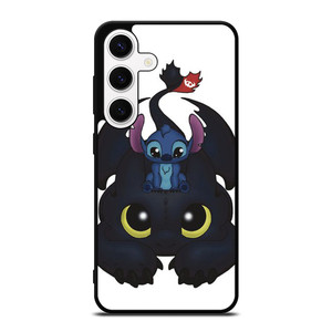 TOOTHLESS AND STITCH CUTE Samsung Galaxy S24 Case Cover TOOTHLESS AND STITCH CUTE Samsung Galaxy S24 Case Cover