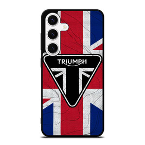 TRIUMPH MOTORCYCLE icon Samsung Galaxy S24 Case Cover TRIUMPH MOTORCYCLE icon Samsung Galaxy S24 Case Cover