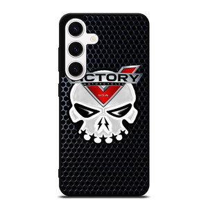 VICTORY MOTORCYCLE SKULL LOGO Samsung Galaxy S24 Case Cover