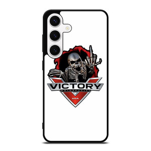 VICTORY MOTORCYCLE SKULL USA LOGO Samsung Galaxy S24 Case Cover