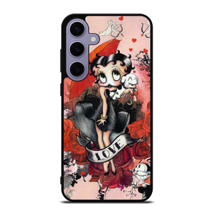 BETTY BOOP LOVE CARTOON Samsung Galaxy S24 Plus Case Cover
