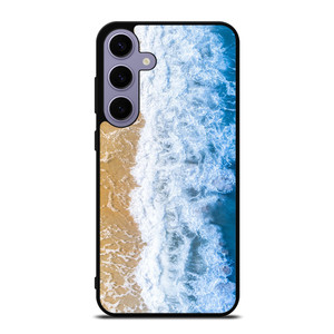 BLUE BEACH WAVES Samsung Galaxy S24 Plus Case Cover
