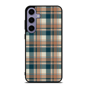 CHECK CLASSIC DARK PLAID FABRIC TEXTURES Samsung Galaxy S24 Plus Case Cover CHECK CLASSIC DARK PLAID FABRIC TEXTURES Samsung Galaxy S24 Plus Case Cover