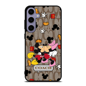 COACH MICKEY MINNIE MOUSE KISS Samsung Galaxy S24 Plus Case Cover
