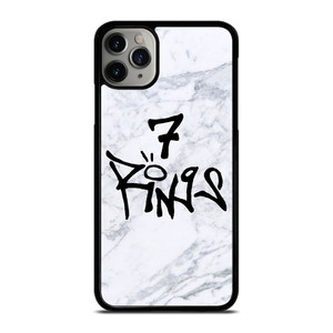 7 RINGS ARIANA GRANDE MARBLE iPhone 11 Pro Max Case Cover