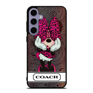 COACH NEW YORK MINNIE MOUSE CUTE Samsung Galaxy S24 Plus Case Cover