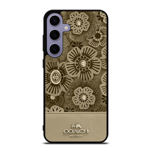 COACH NEW YORK TEA ROSE 2 Samsung Galaxy S24 Plus Case Cover